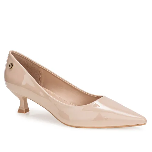 Platanitos Beige de Mujer modelo Calzado Vestir Dama Cv Sophia pieles sintéticos mujer 2025090219434560328 Sintético Sintético