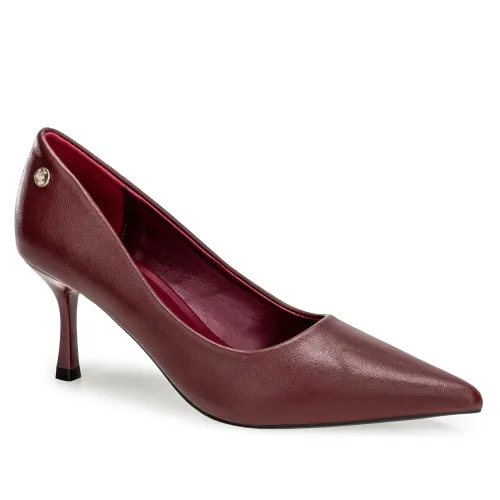 Platanitos Morado de Mujer modelo Calzado Vestir Dama Cv Diana guindas sintéticos mujer 2025090219434560437 Sintético Sintético