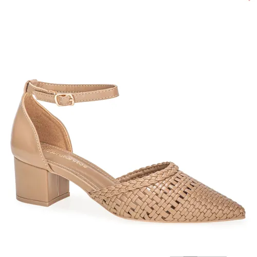 Platanitos Marron de Mujer modelo Calzado Vestir Dama Cv Ines marrones sintéticos mujer 2025090219434560617 Sintético Sintético