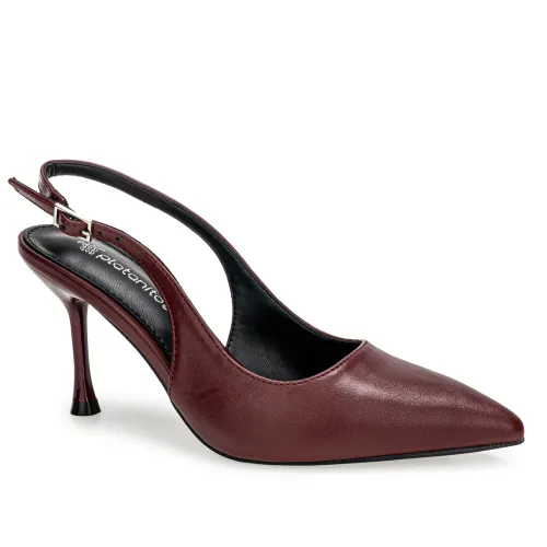 Platanitos Morado de Mujer modelo Calzado Vestir Dama Cv Pina guindas sintéticos mujer 2025090219434560761 Sintético Sintético