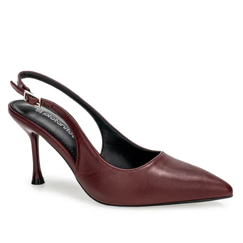 Platanitos Morado de Mujer modelo Calzado Vestir Dama Cv Pina guindas sintéticos mujer 2025090219434560761 Sintético Sintético