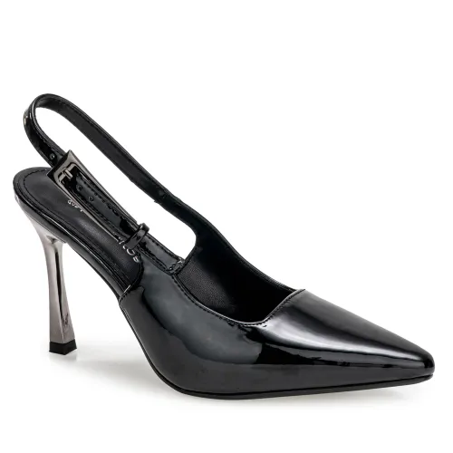 Platanitos Negro de Mujer modelo Calzado Vestir Dama Cv Esther negros sintéticos mujer 2025090219434560959 Sintético Sintético