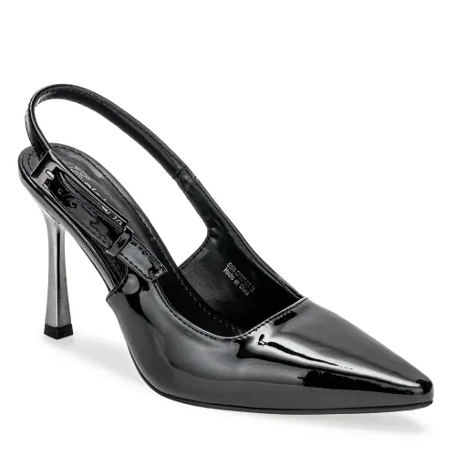 Platanitos Negro de Mujer modelo Calzado Vestir Dama Cv Esther negros sintéticos mujer 2025090219434560959 Sintético Sintético