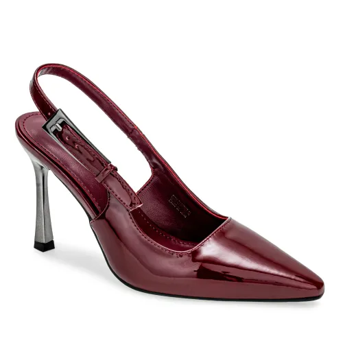 Platanitos Morado de Mujer modelo Calzado Vestir Dama Cv Esther guindas sintéticos mujer 2025090219434560977 Sintético Sintético