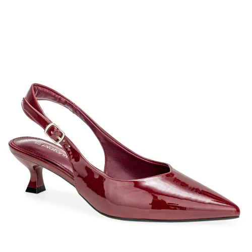 Platanitos Morado de Mujer modelo Calzado Vestir Dama Cv Talia guindas sintéticos mujer 2025090219434561049 Sintético Sintético