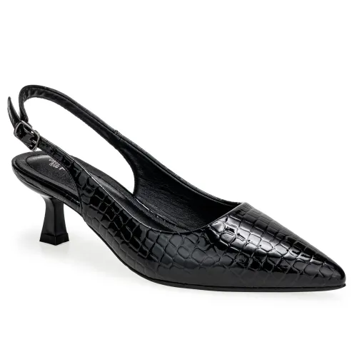 Platanitos Negro de Mujer modelo Calzado Vestir Dama Cv Helen negros sintéticos mujer 2025090219434561103 Sintético Sintético