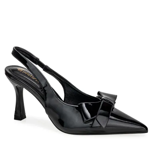 Platanitos Negro de Mujer modelo Calzado Vestir Dama Cv Amelia negros sintéticos mujer 2025090219434561157 Sintético Sintético