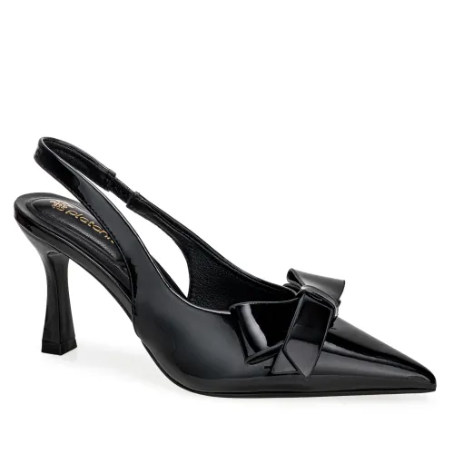 Platanitos Negro de Mujer modelo Calzado Vestir Dama Cv Amelia negros sintéticos mujer 2025090219434561157 Sintético Sintético