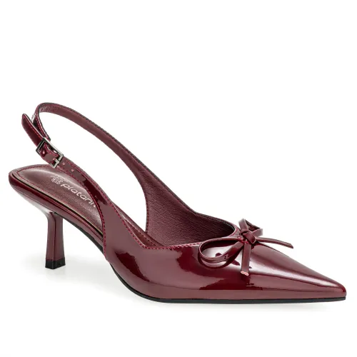 Platanitos Morado de Mujer modelo Calzado Vestir Dama Cv Victoria guindas sintéticos mujer 2025090219434561193 Sintético Sintético