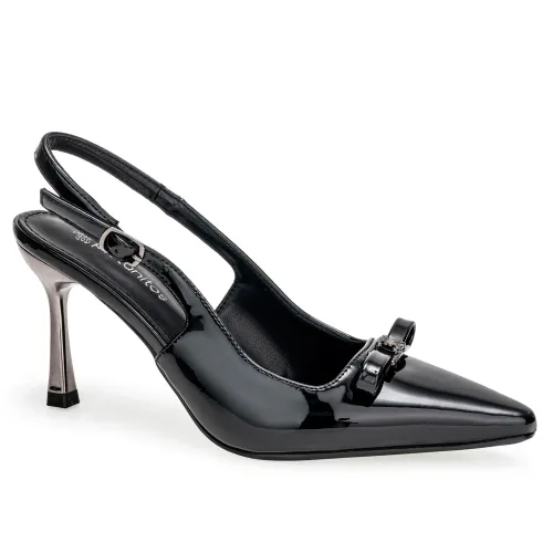 Platanitos Negro de Mujer modelo Calzado Vestir Dama Cv Izabely negros sintéticos mujer 2025090219434561265 Sintético Sintético