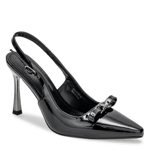 Platanitos Negro de Mujer modelo Calzado Vestir Dama Cv Isabela negros sintéticos mujer 2025090219434561283 Sintético Sintético