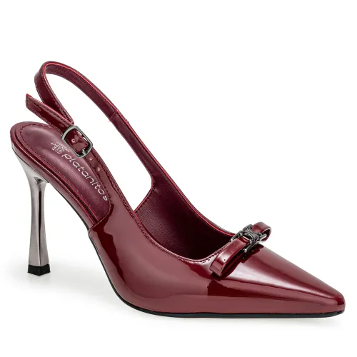 Platanitos Morado de Mujer modelo Calzado Vestir Dama Cv Isabela guindas sintéticos mujer 2025090219434561301 Sintético Sintético