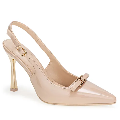 Platanitos Beige de Mujer modelo Calzado Vestir Dama Cv Isabela pieles sintéticos mujer 2025090219434561319 Sintético Sintético