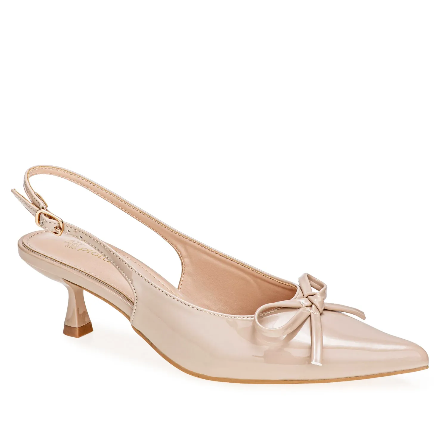 Calzado Platanitos Vestir Dama Cv Love color piel | Platanitos