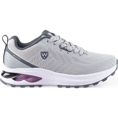 WALKING Gris de Mujer modelo Zapatillas Urbanas Mujer Ak002 grises morados mujer 2025090220521656463 Badana Caucho
