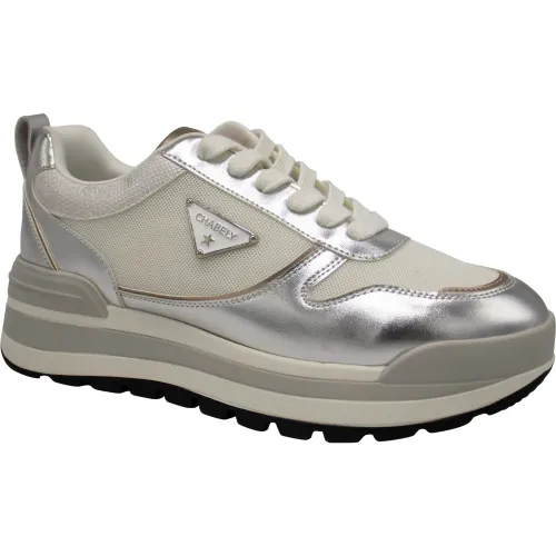 CHABELY Plateado de Mujer modelo Zapatillas Urbanas Mujer 2yz137 plateados mujer 2025090313443169810 TELA Sintético
