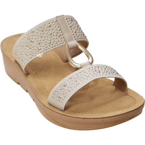 Mujer CHABELY Beige Sandalia Plataforma Mujer 2ys511