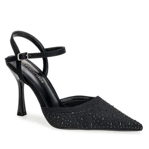 Platanitos Negro de Mujer modelo Calzado Vestir Dama Cv Bryt negros sintéticos mujer 2025090314024228432 Sintético Sintético