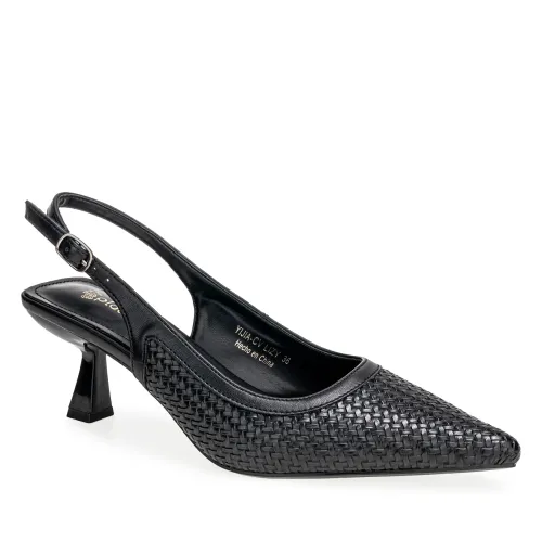 Platanitos Negro de Mujer modelo Calzado Vestir Dama Cv Lizy negros sintéticos mujer 2025090314024228648 Sintético Sintético