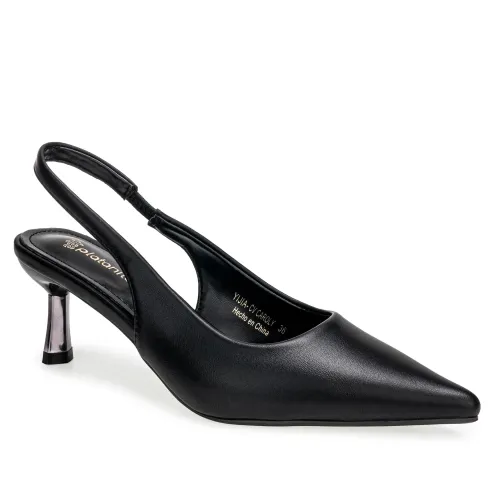 Platanitos Negro de Mujer modelo Calzado Vestir Dama Cv Caroly negros sintéticos mujer 2025090314024228684 Sintético Sintético