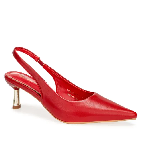 Platanitos Rojo de Mujer modelo Calzado Vestir Dama Cv Caroly rojos rojas roja sintéticos mujer 2025090314024228702 Sintético Sintético