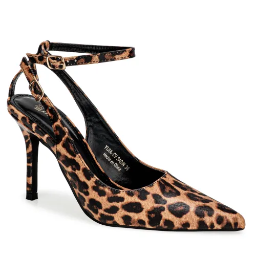 Platanitos  de Mujer modelo Calzado Vestir Dama Cv Sadin leopardos sintéticos mujer 2025090314024228756 Sintético Sintético