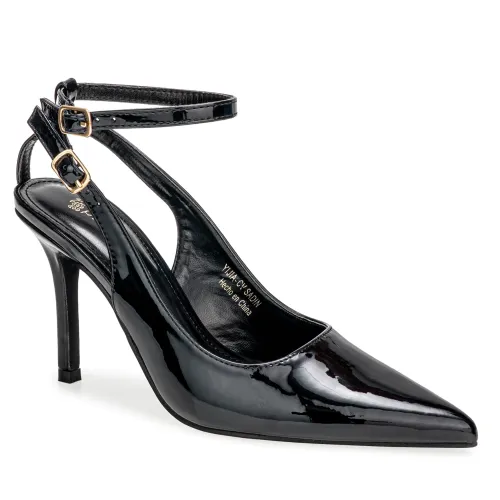 Platanitos Negro de Mujer modelo Calzado Vestir Dama Cv Sadin negros sintéticos mujer 2025090314024228774 Sintético Sintético