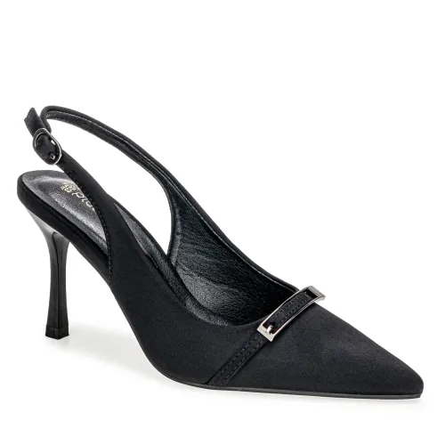 Platanitos Negro de Mujer modelo Calzado Vestir Dama Cv Ayur negros sintéticos mujer 2025090314024228828 Sintético Sintético