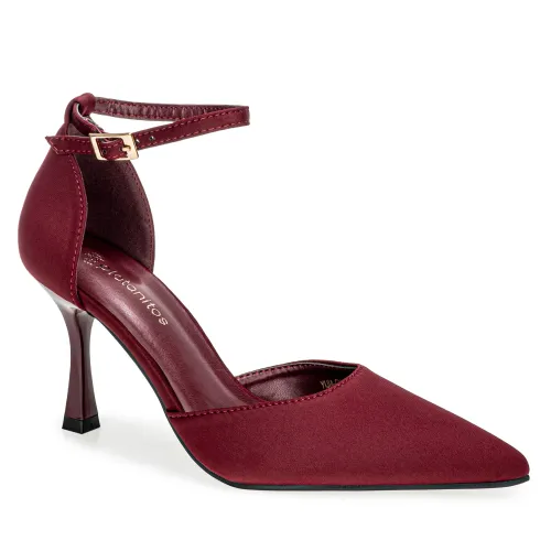 Platanitos Morado de Mujer modelo Calzado Vestir Dama Cv Linei guindas sintéticos mujer 2025090314024228864 Sintético Sintético