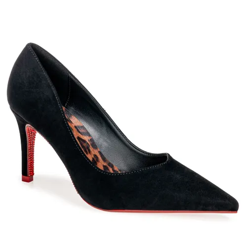 Platanitos Negro de Mujer modelo Calzado Vestir Dama Cv Naty negros sintéticos mujer 2025090314024228882 Sintético Sintético