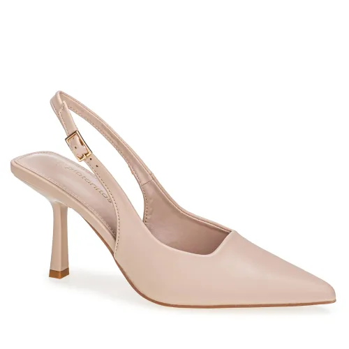 Platanitos Beige de Mujer modelo Calzado Vestir Dama Cv Aidrey pieles sintéticos mujer 2025090314024228972 Sintético Sintético