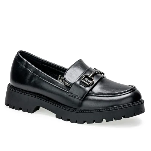 Platanitos Negro de Mujer modelo Mocasin Dama M Dodge negros sintéticos mujer 2025090314024229044 Sintético Sintético