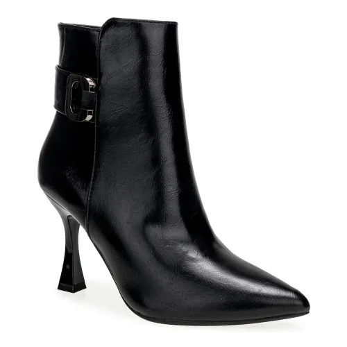 Platanitos Negro de Mujer modelo Botin Dama Btv Lety negros sintéticos mujer 2025090314024229170 Sintético Sintético