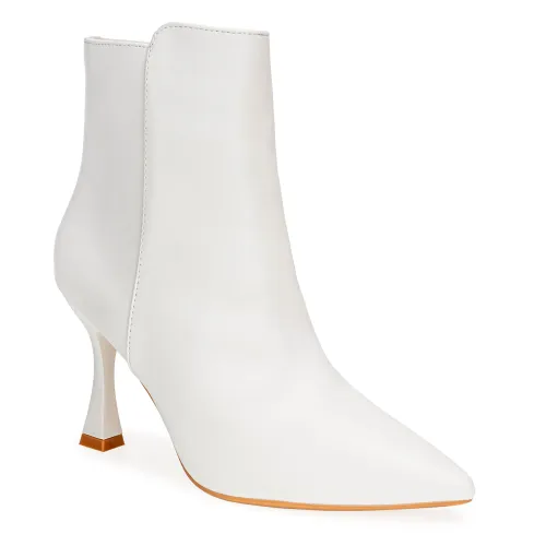 Platanitos Blanco de Mujer modelo Botin Dama Btv Camila blancos sintéticos mujer 2025090314024229206 Sintético Sintético