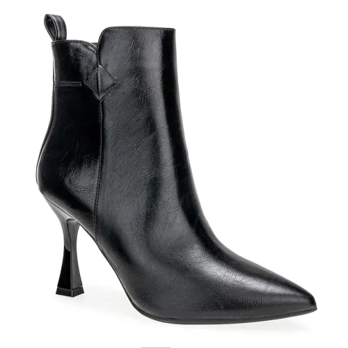 Platanitos Negro de Mujer modelo Botin Dama Btv Mina negros sintéticos mujer 2025090314024229224 Sintético Sintético