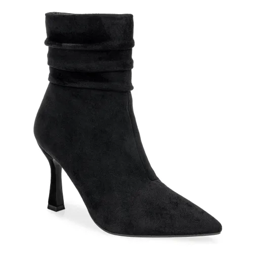 Platanitos Negro de Mujer modelo Botin Dama Btv Lory negros sintéticos mujer 2025090314024229260 Sintético Sintético