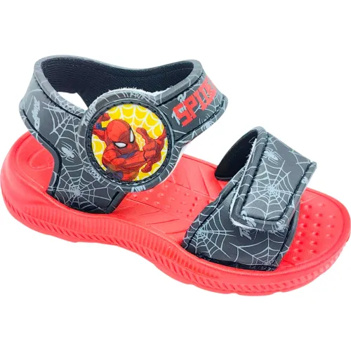 Spiderman Rojo de Niño modelo Sandalia Playera Niño Spiderman 2sn1222 rojos rojas roja niño 2025090319080740755 Sin plantilla Eva