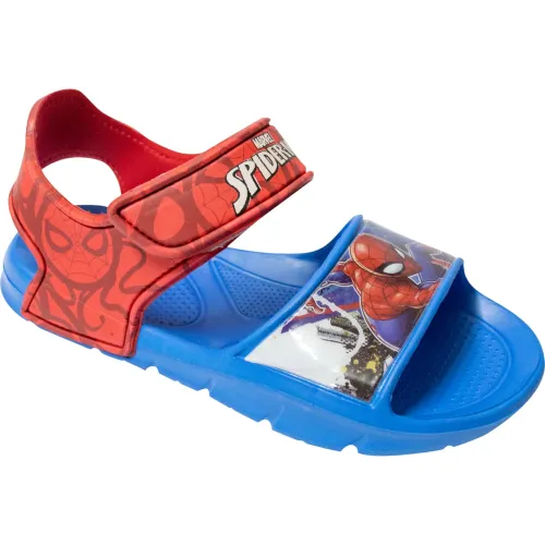 Spiderman Azul de Niño modelo Sandalia Playera Niño Spiderman 2sn1241 azules niño 2025090319080740935 Sin plantilla Eva