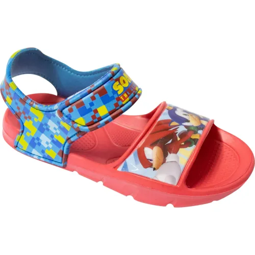 SONIC Rojo de Niño modelo Sandalia Playera Niño Sonic 2so0450 rojos rojas roja niño 2025090319080740971 Sin plantilla Eva