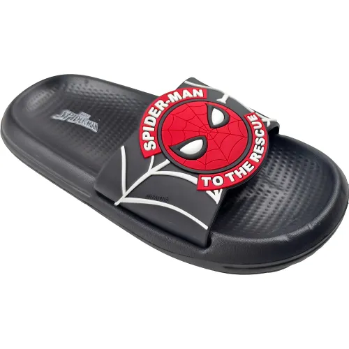 Spiderman Negro de Niño modelo Sandalia Niño Spiderman 2sn1240 negros niño 2025090319080741151 Sin plantilla Eva