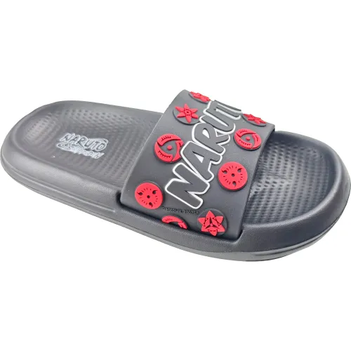 NARUTO Negro de Niño modelo Sandalia Niño Naruto 2nr0230 negros niño 2025090319080741298 Sin plantilla Eva