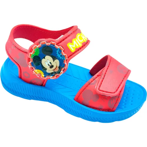 Mickey Azul de Niño modelo Sandalia Playera Niño Mickey 2mc8920 azules niño 2025090319080742030 Sin plantilla Eva