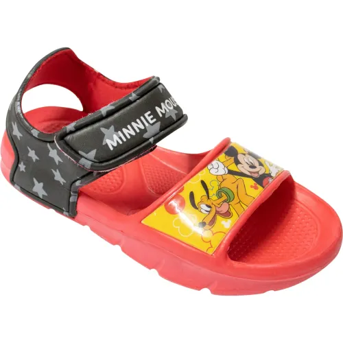 Mickey Rojo de Niño modelo Sandalia Playera Niño Mickey 2mc9150 rojos rojas roja niño 2025090319080742195 Sin plantilla Eva