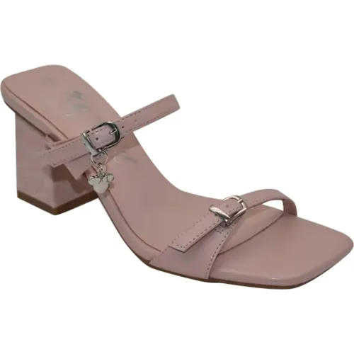 Minnie de Mujer modelo Sandalia Taco Mujer Minnie 2ny0750 nudes sintéticos mujer 2025090319080742399 Sintético TPR