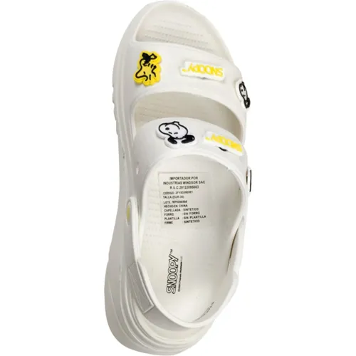SNOOPY Sandalia Playera Plataforma Mujer Snoopy 2fy0350