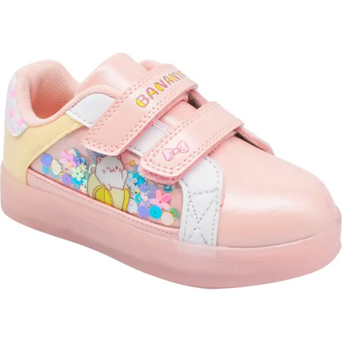 BANANYA Rosado de Niña modelo Zapatilla Iconica Niña Bananya 2ban006 rosados textiles niña 2025090319080743305 Textil TPR
