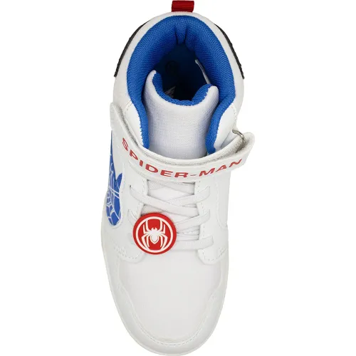Spiderman Zapatillas Urbanas Botin Con Luz Niño Spiderman 2sn1193