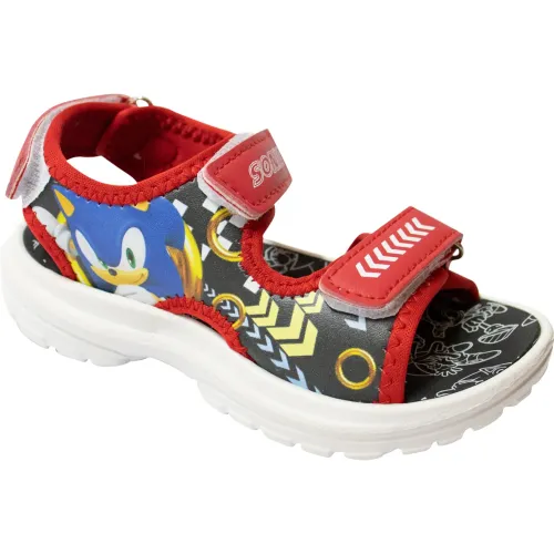 SONIC Negro de Niño modelo Sandalia Playera Niño Sonic 2so0460 negros niño 2025090319080743917 EVA Eva