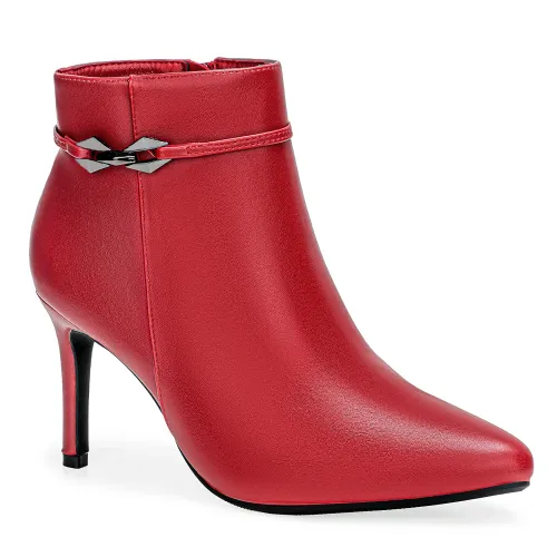 Platanitos Rojo de Mujer modelo Botin Dama Btv Mary rojos rojas roja textiles mujer 2025090414205905219 Textil Sintético