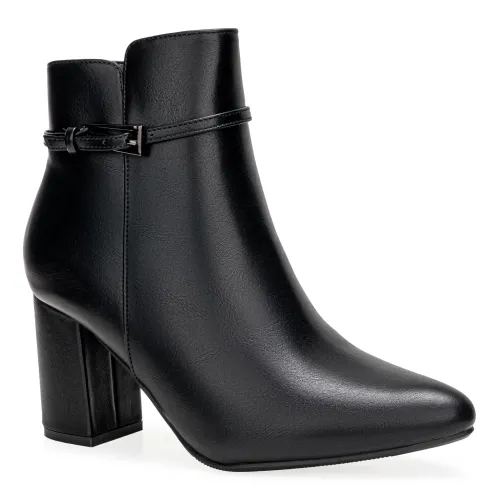 Platanitos Negro de Mujer modelo Botin Dama Btv Alli negros textiles mujer 2025090414205905237 Textil Sintético